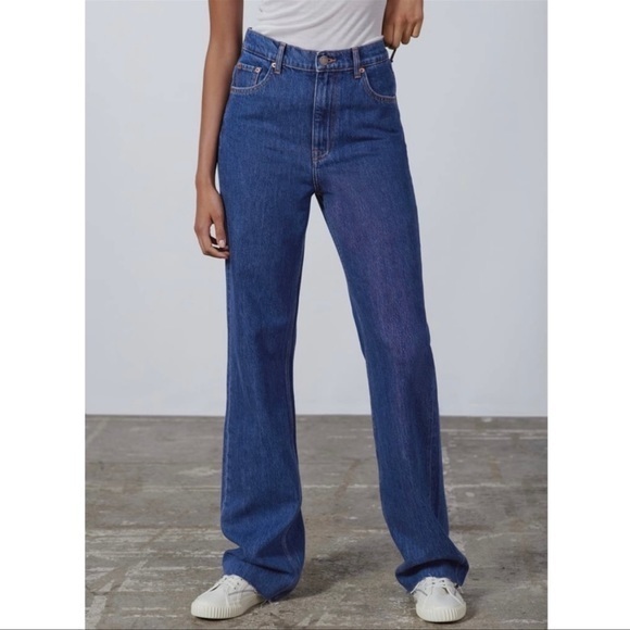 Zara Jeans Zara 9s Full Length Jeans Poshmark